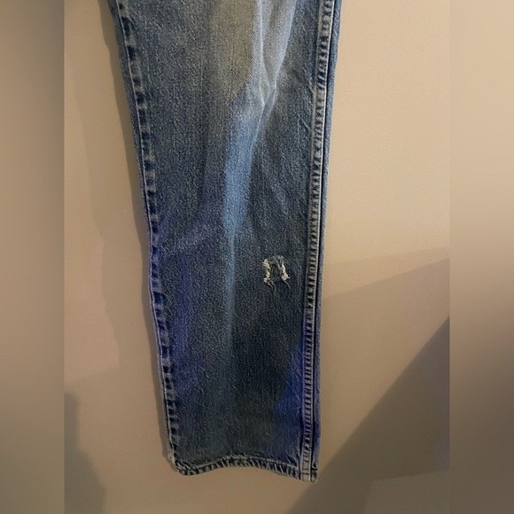 Dickies Distressed Dark Wash Denim Jeans - Picture 3 of 7